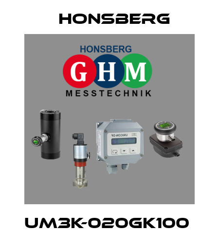 UM3K-020GK100  Honsberg