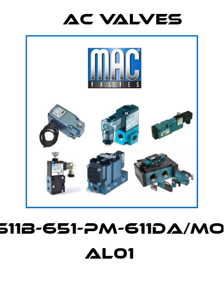 6511B-651-PM-611DA/MOD. AL01  МAC Valves