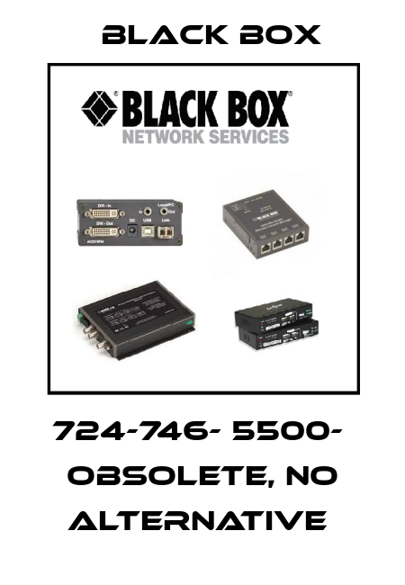 724-746- 5500-  OBSOLETE, NO ALTERNATIVE  Black Box