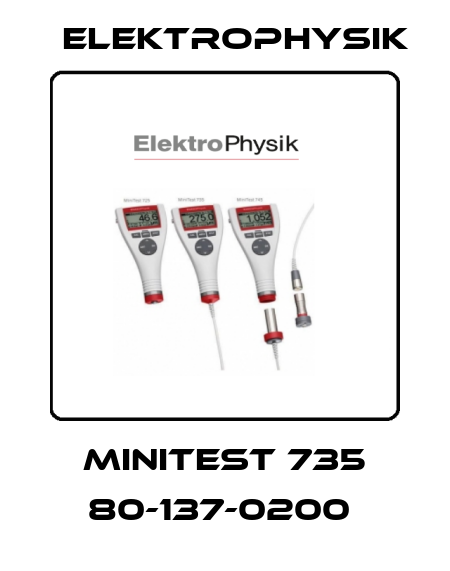MiniTest 735 80-137-0200  ElektroPhysik