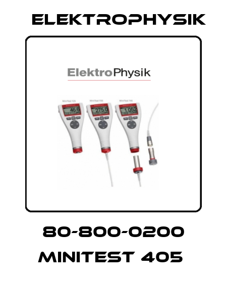 80-800-0200 MINITEST 405  ElektroPhysik