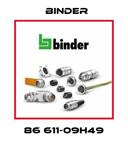 86 611-09H49 Binder