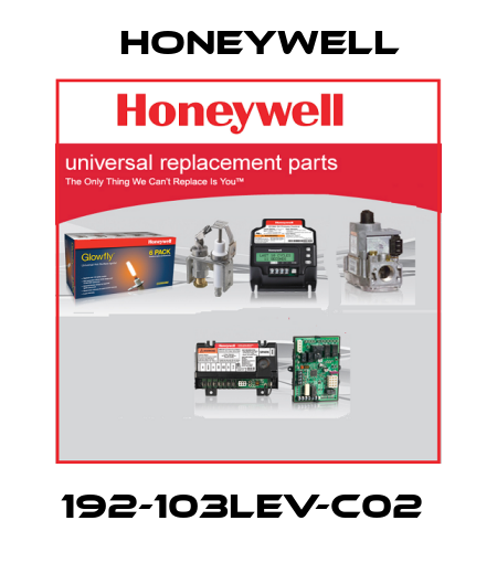 192-103LEV-C02  Honeywell