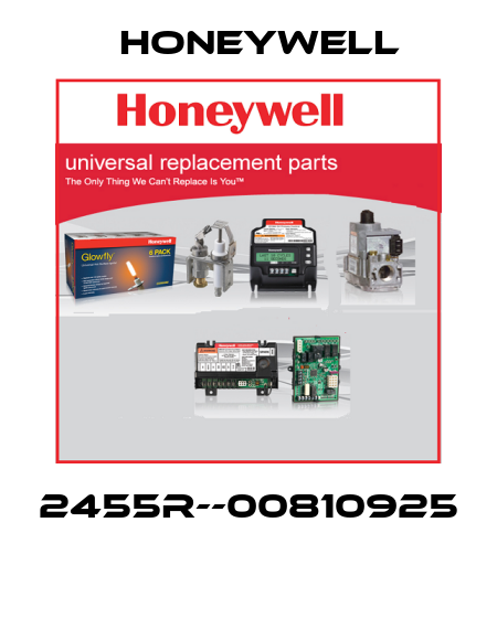 2455R--00810925  Honeywell