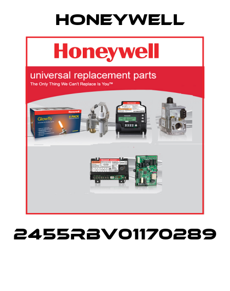 2455RBV01170289  Honeywell
