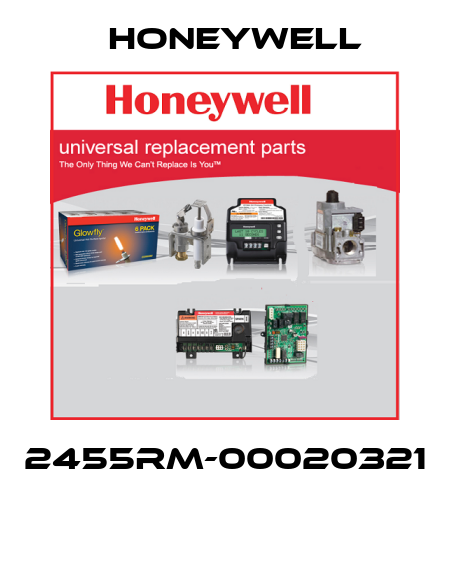 2455RM-00020321  Honeywell