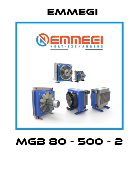 MGB 80 - 500 - 2  Emmegi