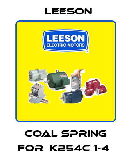 COAL SPRING for  K254C 1-4  Leeson