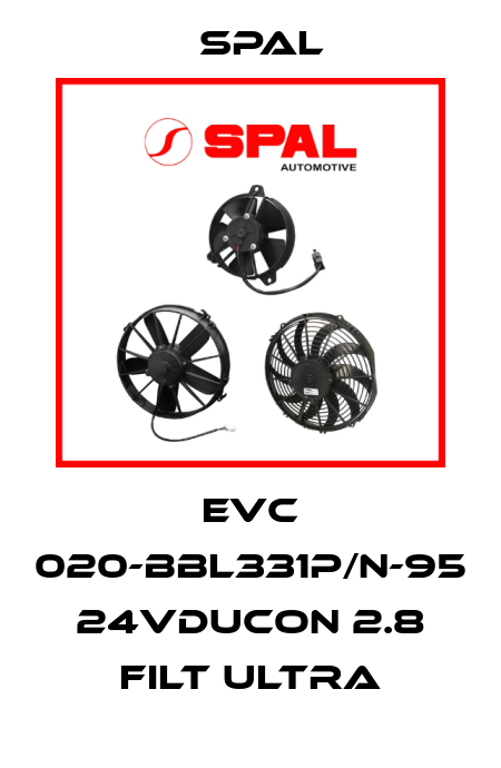 EVC 020-BBL331P/N-95 24VDucon 2.8 Filt Ultra SPAL
