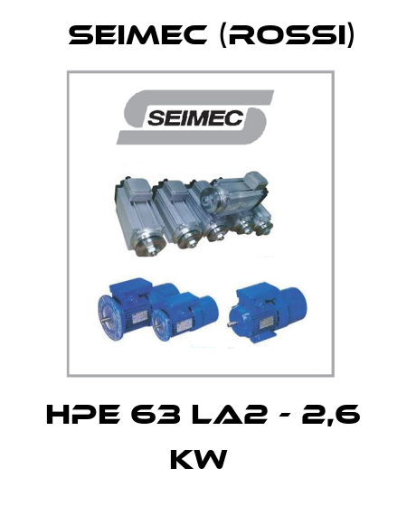 HPE 63 LA2 - 2,6 kW  Seimec (Rossi)