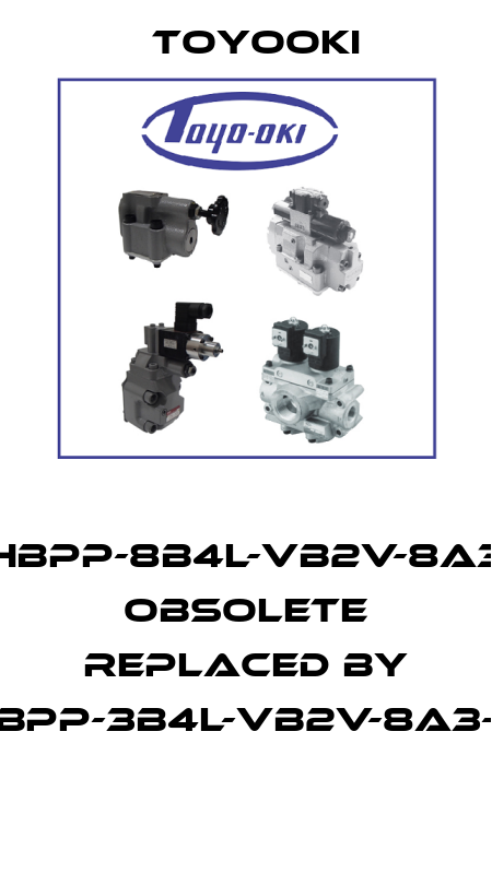  HBPP-8B4L-VB2V-8A3 obsolete replaced by HBPP-3B4L-VB2V-8A3-B  Toyooki