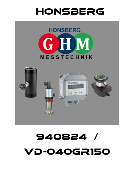 940824  / VD-040GR150 Honsberg