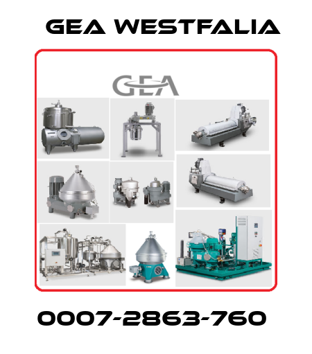 0007-2863-760  Gea Westfalia