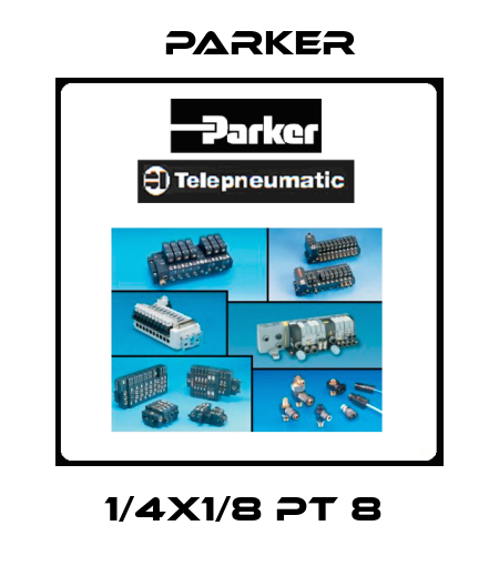 1/4x1/8 PT 8  Parker