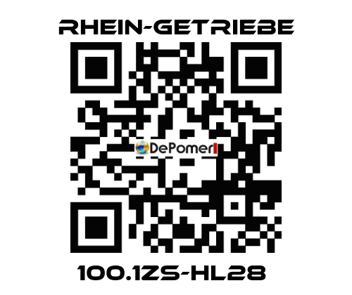 100.1ZS-HL28  Rhein-Getriebe