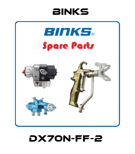 DX70N-FF-2  Binks
