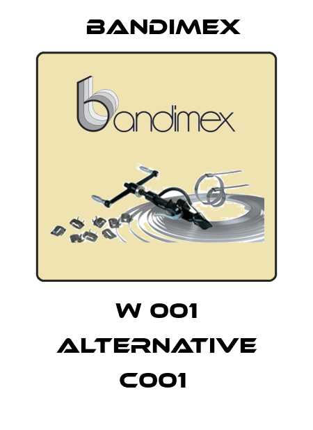 W 001 alternative C001  Bandimex