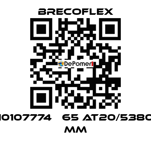 10107774   65 AT20/5380 mm Brecoflex