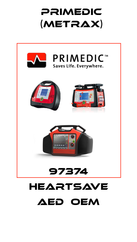 97374 HEARTSAVE AED  OEM Primedic (Metrax)