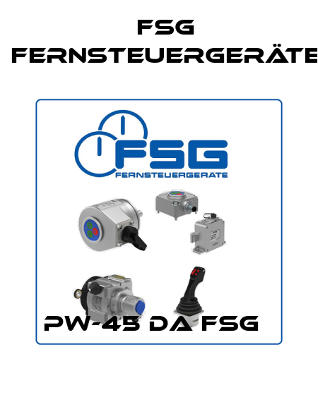 PW-45 DA FSG   FSG Fernsteuergeräte