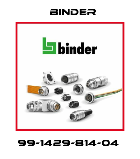 99-1429-814-04  Binder
