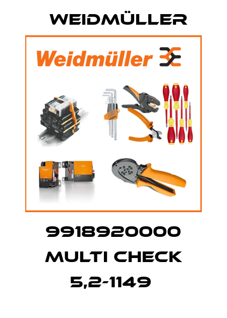 9918920000 MULTI CHECK 5,2-1149  Weidmüller