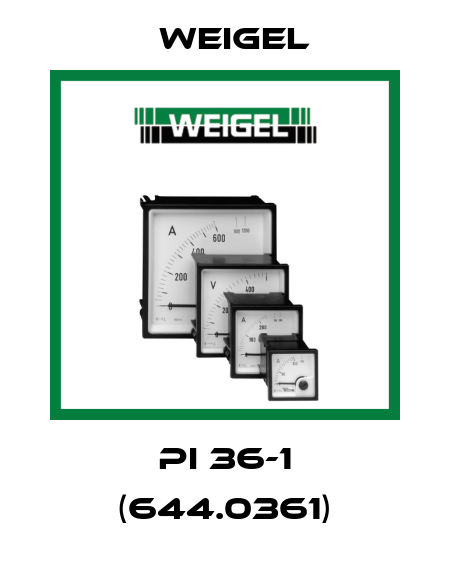 PI 36-1 (644.0361) Weigel