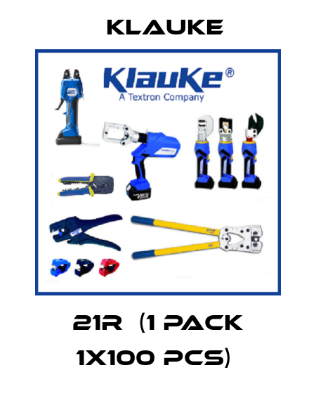 21R  (1 pack 1x100 pcs)  Klauke