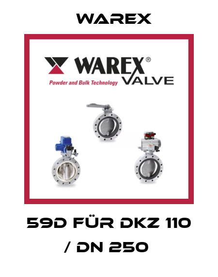 59D für DKZ 110 / DN 250  Warex