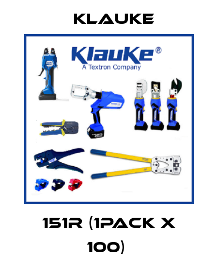 151R (1pack x 100)  Klauke