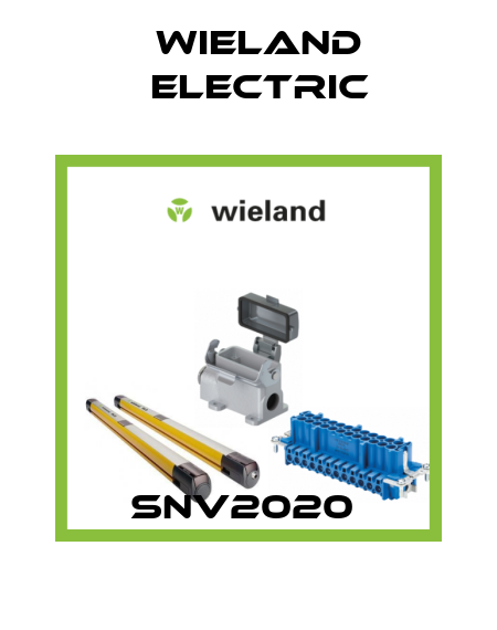 SNV2020  Wieland Electric