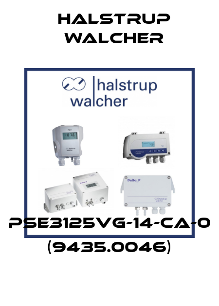 PSE3125VG-14-CA-0 (9435.0046) Halstrup Walcher