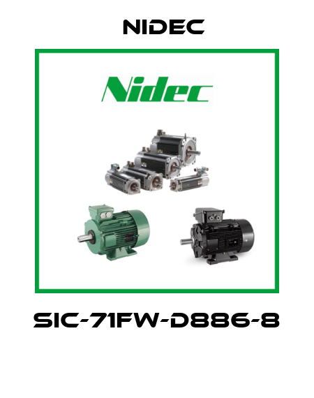 SIC-71FW-D886-8  Nidec