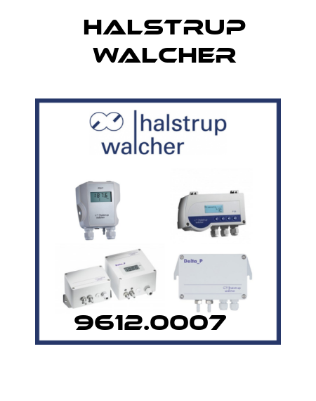 9612.0007   Halstrup Walcher
