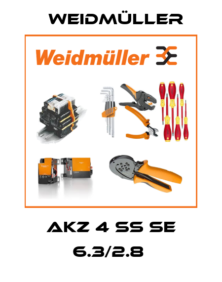 AKZ 4 SS SE 6.3/2.8  Weidmüller