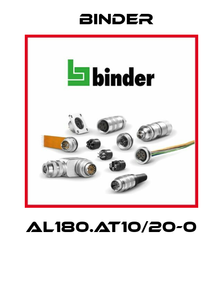 AL180.AT10/20-0  Binder