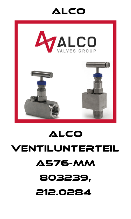 ALCO VENTILUNTERTEIL A576-MM 803239, 212.0284  Alco