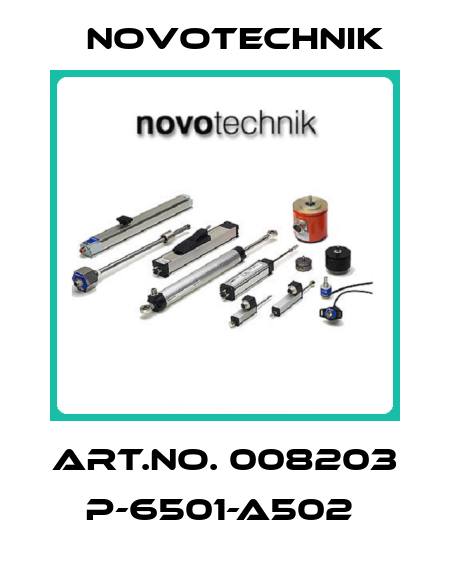 ART.NO. 008203 P-6501-A502  Novotechnik