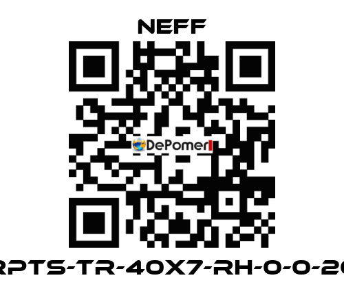 TGS-RPTS-Tr-40x7-RH-0-0-2000-0 Neff