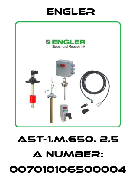 AST-1.M.650. 2.5 A NUMBER: 007010106500004 Engler