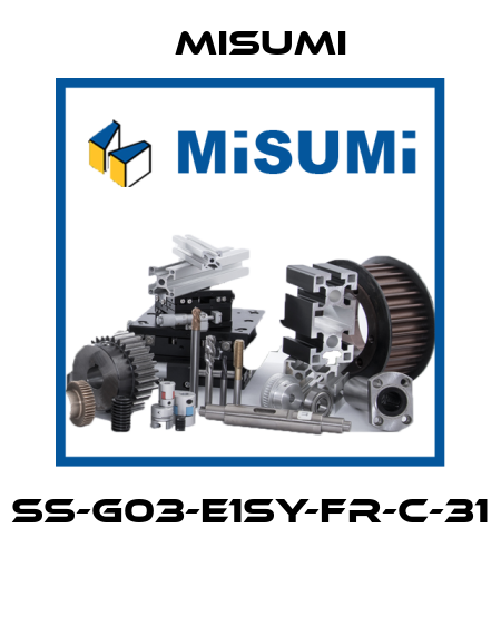 SS-G03-E1SY-FR-C-31  Misumi