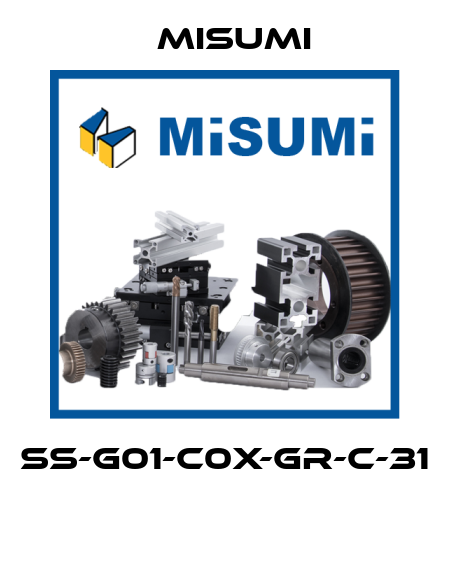 SS-G01-C0X-GR-C-31  Misumi