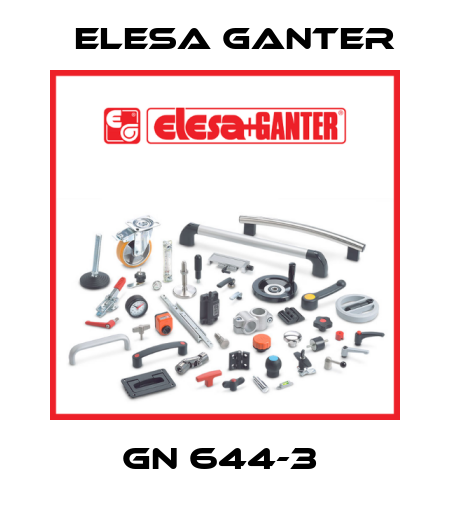 GN 644-3  Elesa Ganter