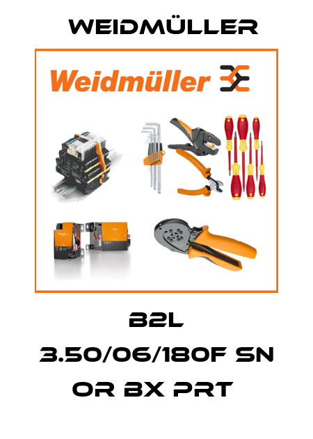 B2L 3.50/06/180F SN OR BX PRT  Weidmüller