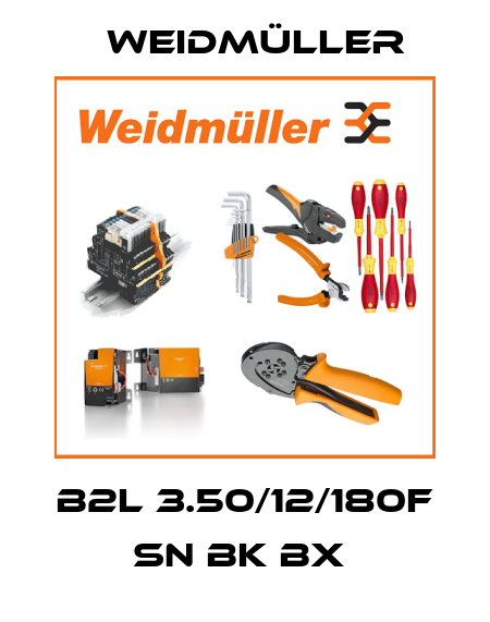 B2L 3.50/12/180F SN BK BX  Weidmüller