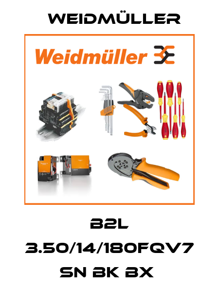 B2L 3.50/14/180FQV7 SN BK BX  Weidmüller