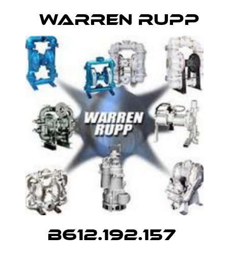 B612.192.157  Warren Rupp