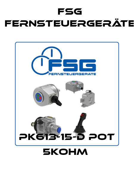 PK613-15-D POT 5KOHM  FSG Fernsteuergeräte