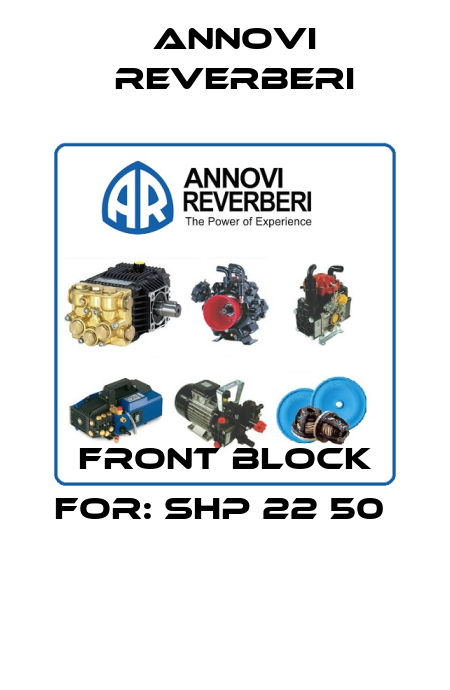 Front Block For: SHP 22 50   Annovi Reverberi
