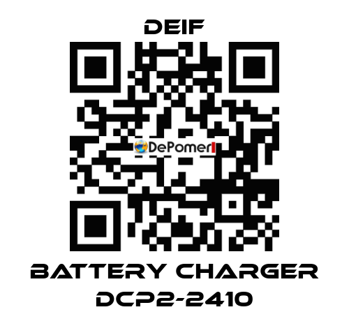 BATTERY CHARGER DCP2-2410 Deif